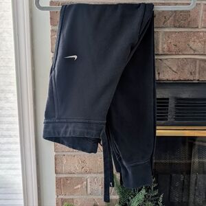 Women's Small Nike Sweatpants with Pockets Black